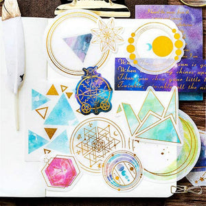 Paquete de 60 pegatinas para portátil de Vsco Girl Kids Washi para ordenador portátil, álbum de recortes, botella de agua, papelería, álbumes de recortes, estampación, paquete de 60 unidades - Arteztik