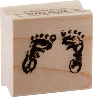 HERO Arts pies de bebé Woodblock sello - Arteztik
