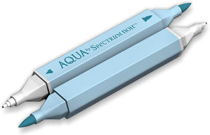 Spectrum Noir SPECN-AQ12-NAT Aqua Artist's Water Based Dual Nib - Rotuladores para colorear (12 unidades) - Arteztik