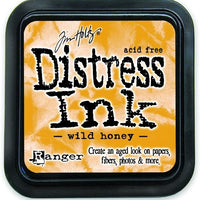 Ranger dis-27201 Tim Holtz Distress – Almohadilla de tinta, Wild Honey - Arteztik