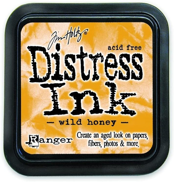 Ranger dis-27201 Tim Holtz Distress – Almohadilla de tinta, Wild Honey - Arteztik