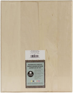 Placa rectangular de madera de tilo hueco de nogal, 6.0 x 8.0 in - Arteztik