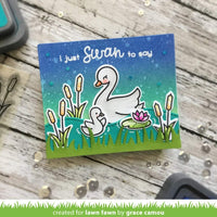 Juego de sellos transparentes para manualidades con diseño de cisne (LF2219, LF2220), paquete de 2 piezas - Arteztik