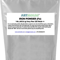 ArtMolds Iron Powder - 1lb, White
