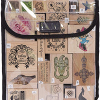 totally-tiffany sello, almacenar y Go Bolsa doble cara, 9 x 11,5 x 2 Pulgadas - Arteztik