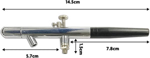 PNTgreen - Juego de pistola de pulverización profesional de 0.035 in para aerógrafo de doble acción por gravedad - Arteztik