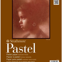 Strathmore 400 Series Pastel Pad, colores surtidos, 18.0 x 24.0 in pegamento, 24 hojas - Arteztik