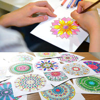 37 piezas Mandala Dotting Tools Kit de plantillas para pintar rocas, pinceles y bandeja de pintura para colorear dibujo y suministros de arte de uñas - Arteztik

