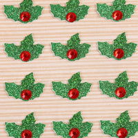 Amosfun - 5 hojas de pegatinas decorativas para Navidad, color verde y rojo - Arteztik
