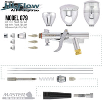 Master Airbrush Modelo G79 All-Purpose precisión fijo dual-action Trigger Sty... - Arteztik
