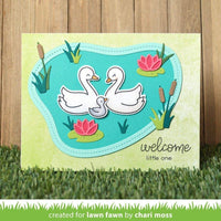 Juego de sellos transparentes para manualidades con diseño de cisne (LF2219, LF2220), paquete de 2 piezas - Arteztik