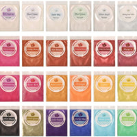 15 colores Mica Powder Shake Jars Natural Pearl Polvo de resina Pigmento para hacer jabón Kit de tinte de baño, Bomb Dye Colorant, Candle Making, DIY Art Craft - Arteztik