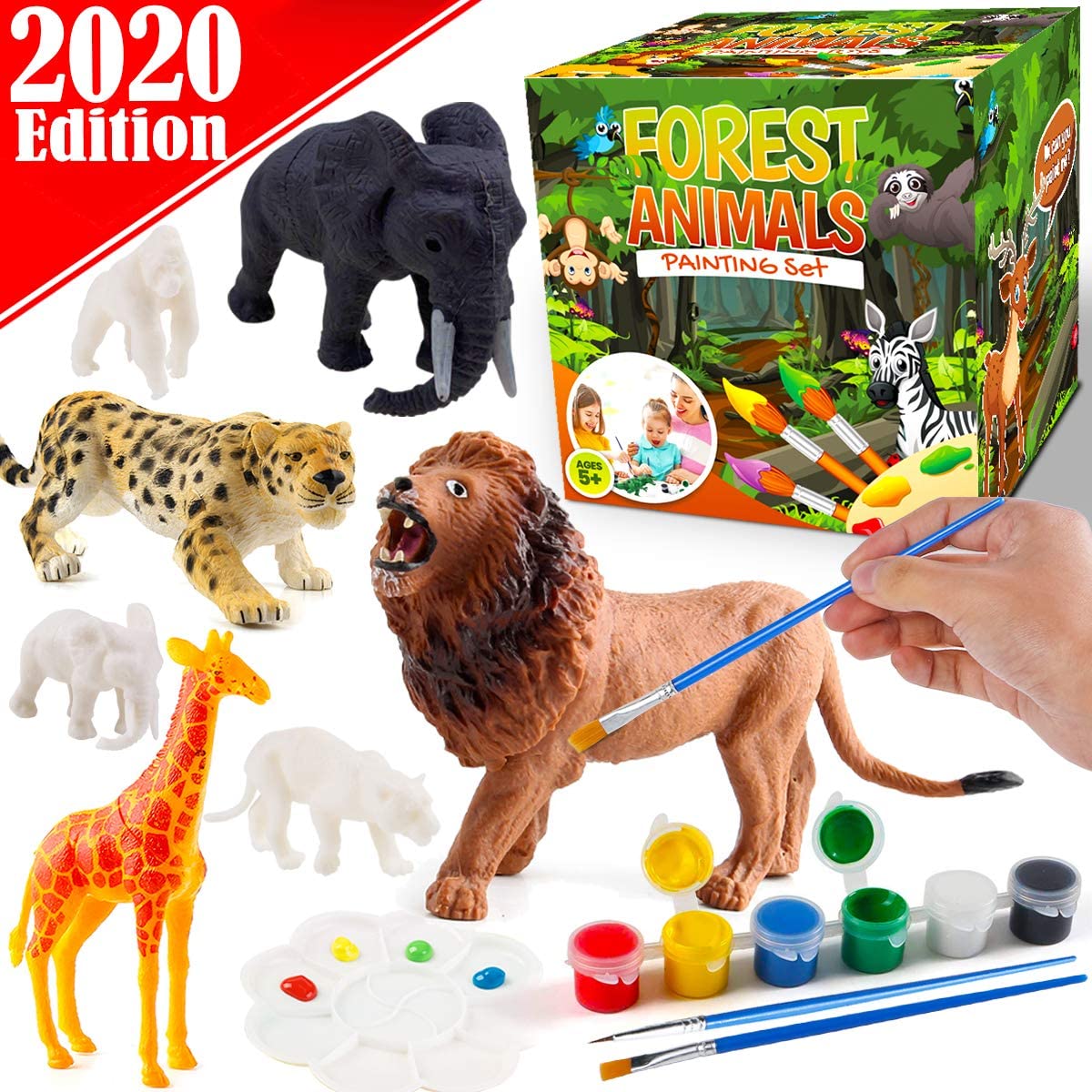 FunzBo Kit de pintura para manualidades y artes infantiles, juguetes p