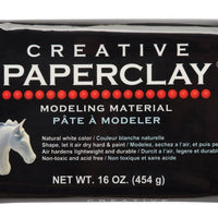 Creative Paperclay para modelar compuesto, 16 onzas, blanco (Тwo Рack) - Arteztik