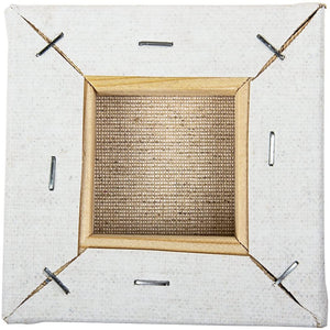 Starvast - Mini paneles de lona de 3.9 x 3.9 in, paquete de 24, lienzo de algodón estirado para pinturas, manualidades, pequeños proyectos de pintura acrílica, óleo - Arteztik
