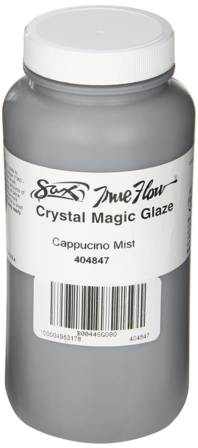 Sax True Flow Crystal Magic Glaze – 1 pinta – Cappuccino Menta - Arteztik