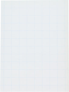 Escuela inteligentes Cruz rayas 1 inch Papel de dibujo – 9 x 12 inches – Resma de 500 – Color Blanco - Arteztik
