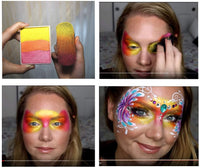 Esponjas de Arte Kryvaline negras para arte trabajo pintura facial y corporal - Arteztik
