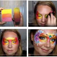 Esponjas de Arte Kryvaline negras para arte trabajo pintura facial y corporal - Arteztik