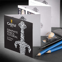 Juego de lápices para dibujar y bosquejar, 26 piezas de Castle Art Supplies. - Arteztik
