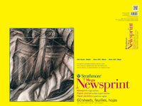 Strathmore 307-318 300 Series Mega Newsprint Pad, Rough 18.0 x 24.0 in cinta encuadernada, 60 hojas - Arteztik
