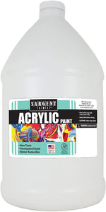 Sargent Art, pintura acrílica blanca, 64 oz. Botella - Arteztik