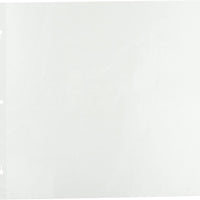 Pioneer Post Bund, carga superior Protectores de página con insertos de blanco, 12 por 12-Inch, 5-Pack - Arteztik