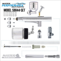 Master Airbrush sb844-set universal de precisión dual-action lateral Bowl Gravedad &... - Arteztik
