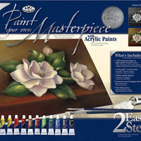 Royal & Langnickel Your Own Masterpiece – Juego de pintura pintura set, Classic Magnolias - Arteztik