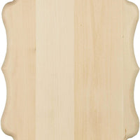 Placa rectangular de madera de tilo hueco de nogal, 6.0 x 8.0 in - Arteztik