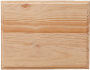 Darice - Placa rectangular de madera, color natural - Arteztik