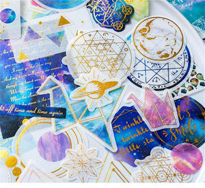 Paquete de 60 pegatinas para portátil de Vsco Girl Kids Washi para ordenador portátil, álbum de recortes, botella de agua, papelería, álbumes de recortes, estampación, paquete de 60 unidades - Arteztik