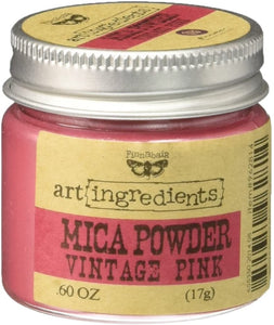 prima marketing Finnabair arte ingredientes polvo de mica, 0.6 oz, color rosa - Arteztik