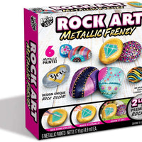 Rock Art - Kit de manualidades para bricolaje, incluye 2 libras de roca premium - Arteztik
