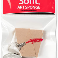 Armadillo Art & Craft Colorfin - Barra de esponja suave (3 unidades) - Arteztik