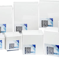 Sorillo Brands – Paquete de 6 paneles de lona de algodón preestirado de 12 x 12 – Uso con todos los acrílicos, aceites y otros medios de pintura - Arteztik
