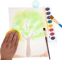 Imagine Studios - Pack de 12 esponjas sintéticas para pintar, arte, manualidades, diferentes formas y tamaños - Arteztik

