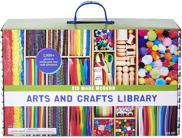 Kid Made - Kit de biblioteca para manualidades y artes modernas, 1 EA - Arteztik