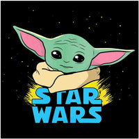 Kit de pintura de diamante para adultos 5D con diamantes para hacer tú mismo, el mandaloriano niño Headshot Star Wars bebé Yoda pintura por número con Gem Art Drill y Dotz 8.7" x 8.7" - Arteztik
