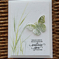 Sello simplemente transparente con sellos Fear Not encourage Words Christian Religious de 4.0 x 6.0 in – 8 piezas - Arteztik