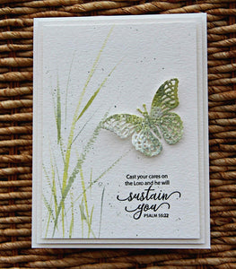 Sello simplemente transparente con sellos Fear Not encourage Words Christian Religious de 4.0 x 6.0 in – 8 piezas - Arteztik