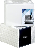Artlicious - Paquete de 10 paneles de lona de algodón preestirados de 8 x 10 pulgadas, para usar con todos los acrílicos, aceites y otros medios de pintura - Arteztik
