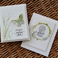 Sello simplemente transparente con sellos Fear Not encourage Words Christian Religious de 4.0 x 6.0 in – 8 piezas - Arteztik