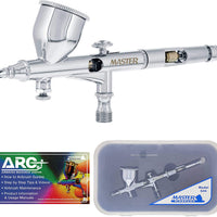 Master Airbrush Precision - Aerógrafo de doble acción para arte gráfico con detalles finos - Arteztik