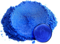 Pigmento en polvo de mica "Angel Blue" (1.76 oz o 50 gr) multiusos para manualidades y manualidades, aditivo | carpintería, epoxi, resina, bombas de baño naturales, pintura, jabón, esmalte de uñas, bálsamo de labios - Arteztik

