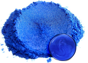 Pigmento en polvo de mica "Angel Blue" (1.76 oz o 50 gr) multiusos para manualidades y manualidades, aditivo | carpintería, epoxi, resina, bombas de baño naturales, pintura, jabón, esmalte de uñas, bálsamo de labios - Arteztik