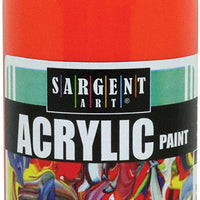 Sargent Art 24 – 2414 16-Ounce – Pintura acrílica, color naranja - Arteztik