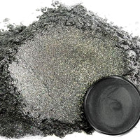 Pigmento en polvo de Mica Tanto Grey (1.76 oz), multiusos, para manualidades, artes y manualidades, carpintería, epoxi, resina, bombas de baño naturales, pintura, jabón, esmalte de uñas, bálsamo de labios (gris oscuro, 1.76 oz). - Arteztik