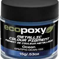 Pigmento metálico Ecopoxy (Ocean, 0.53 oz) - Arteztik