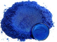 Pigmento en polvo de mica "Angel Blue" (1.76 oz o 50 gr) multiusos para manualidades y manualidades, aditivo | carpintería, epoxi, resina, bombas de baño naturales, pintura, jabón, esmalte de uñas, bálsamo de labios - Arteztik

